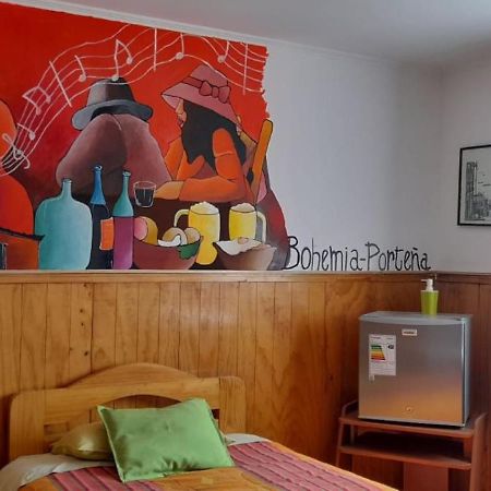 Hostal Destino Bellavista บัลปาราอีโซ ภายนอก รูปภาพ