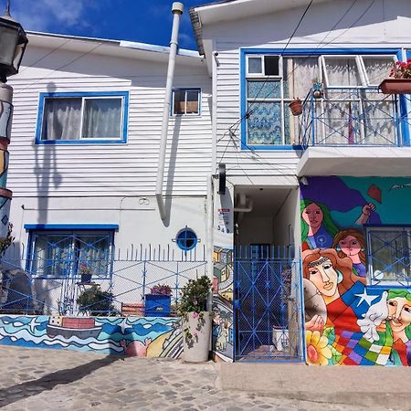 Hostal Destino Bellavista บัลปาราอีโซ ภายนอก รูปภาพ