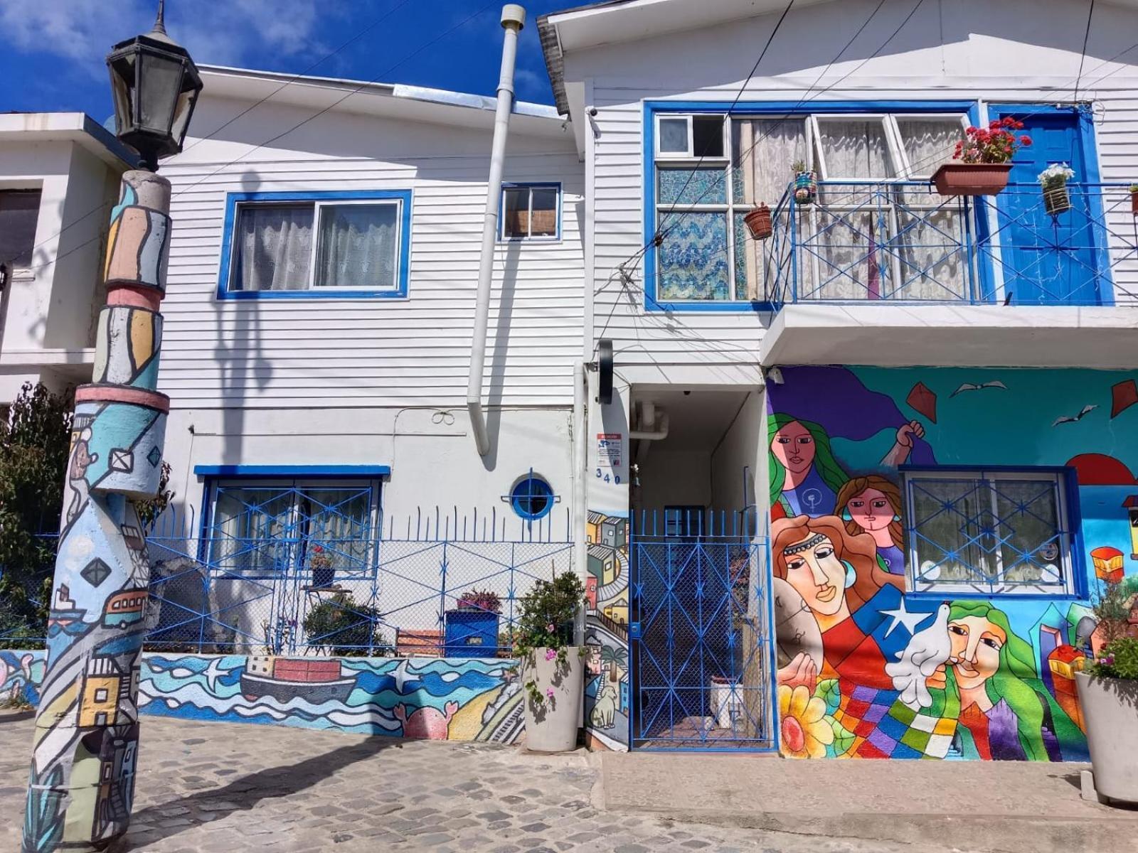 Hostal Destino Bellavista บัลปาราอีโซ ภายนอก รูปภาพ