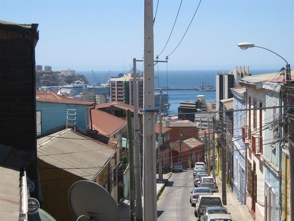 Hostal Destino Bellavista บัลปาราอีโซ ภายนอก รูปภาพ